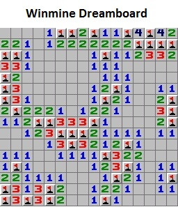 Das berüchtigte Dreamboard aus Winmine