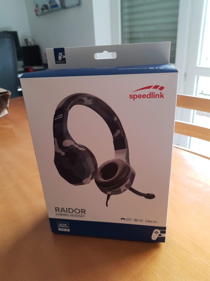 Speedlink RAIDOR- Einstiegsheadset im Tarnkappenmodus Speedlink RAIDOR- Einstiegsheadset im Tarnkappenmodus