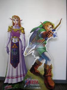 Zelda-Pappaufsteller