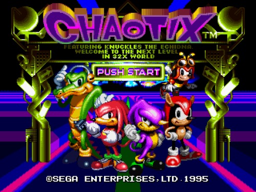 Knuckles’ Chaotix Knuckles’ Chaotix
