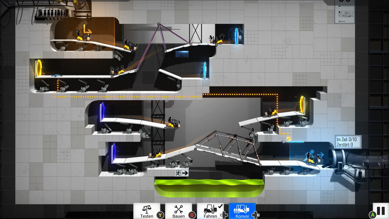Bridge Constructor Portal - die perfekte Symbiose Bridge Constructor Portal - die perfekte Symbiose
