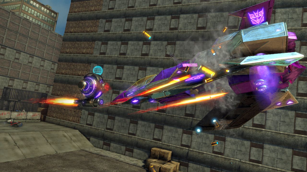 Transformers: The Dark Spark - Transform and run away