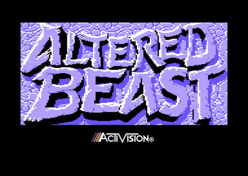 Sega auf dem C64 - Altered Beast