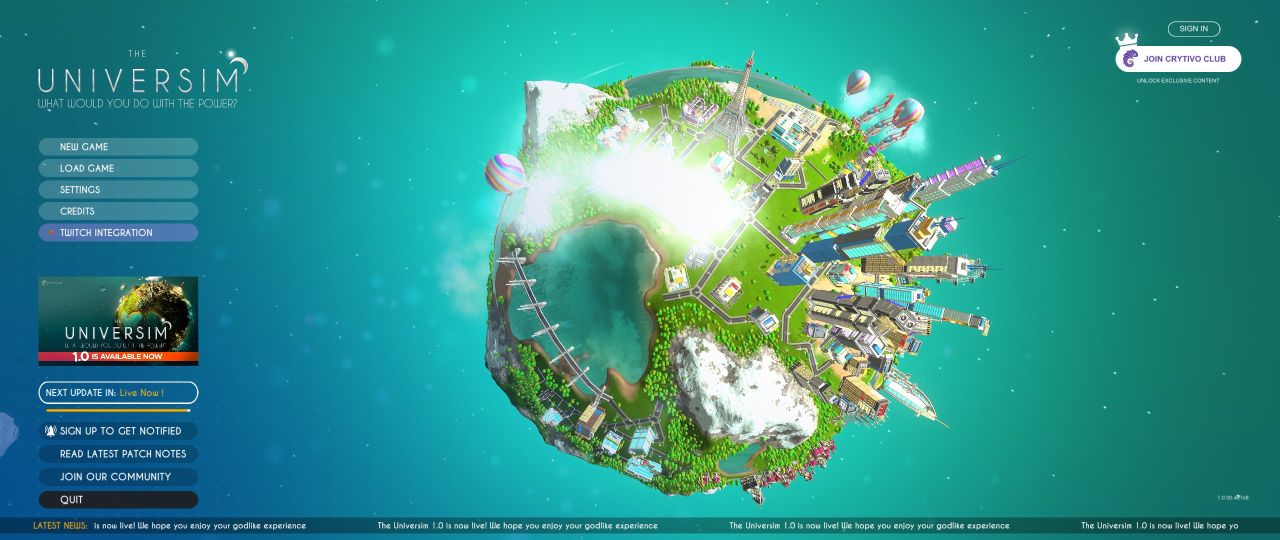 The Universim