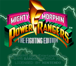 Mighty Morphin Power Rangers: The Fighting Edition
