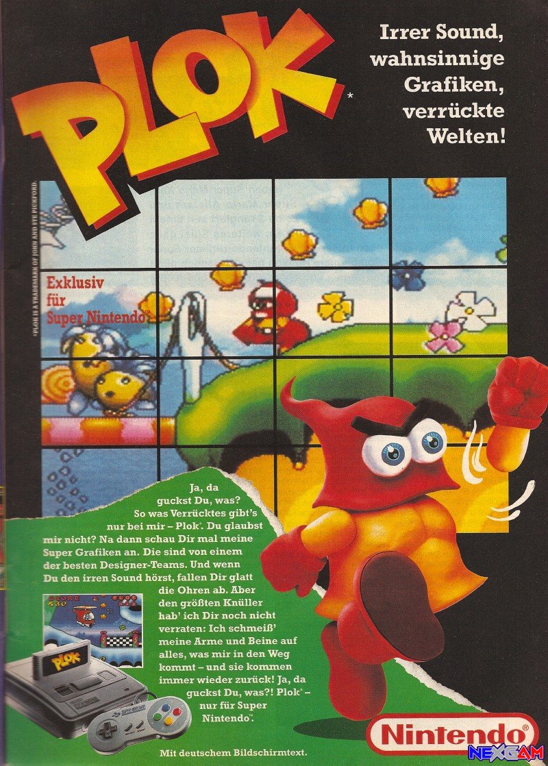 Plok - der verkannte Jump and Run Held
