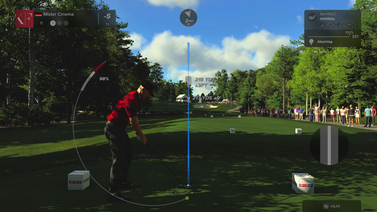 PGA Tour 2K23 - der Tiger ist los